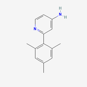 2-Mesityl-4-pyridinamine