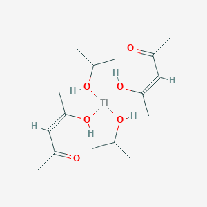 (Z)-4-hydroxypent-3-en-2-one;propan-2-ol;titanium