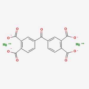 molecular formula C17H6Mg2O9 B13780164 Dimagnesium 4,4'-carbonyldiphthalate CAS No. 68123-44-4