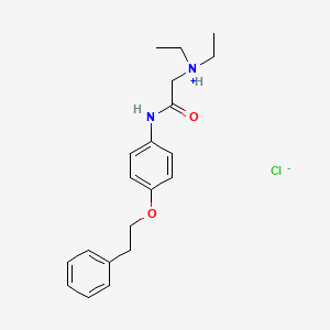 2-(Diethylamino)-4'-phenethyloxyacetanilide hydrochloride