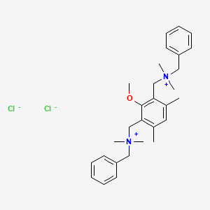 (2-Methoxy-4,6-dimethyl-m-xylene)bis(benzyldimethylammonium chloride)