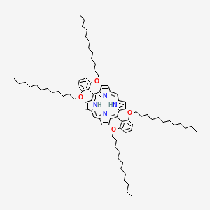 5,15-Bis(2,6-didodecoxyphenyl)-21,23-dihydroporphyrin