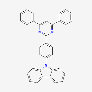 9-(4-(4,6-Diphenylpyrimidin-2-yl)phenyl)-9H-carbazole