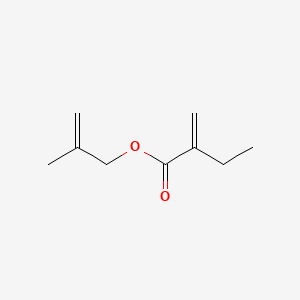 molecular formula C9H14O2 B13780791 2-Methylallyl 2-ethylacrylate CAS No. 67801-28-9