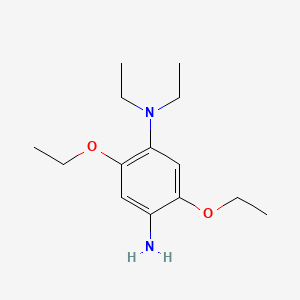 2,5-Diethoxy-N,N-diethylbenzene-1,4-diamine