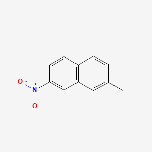 molecular formula C11H9NO2 B13780816 2-Methyl-7-nitronaphthalene CAS No. 91137-28-9