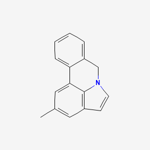 14-Methyl-9-azatetracyclo[7.6.1.02,7.012,16]hexadeca-1(15),2,4,6,10,12(16),13-heptaene