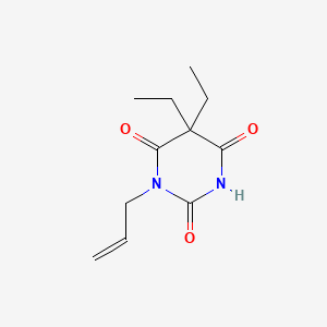 Barbituric acid, 1-allyl-5,5-diethyl-