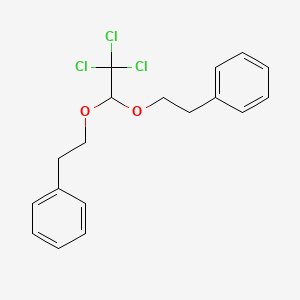 Trichloracetaldehyde di(phenylethyl)acetal