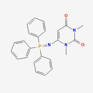 1,3-Dimethyl-4-triphenylphosphoranylideneamino-pyrimdine-2,4-dione