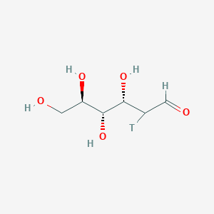 (3R,4S,5R)-3,4,5,6-tetrahydroxy-2-tritiohexanal