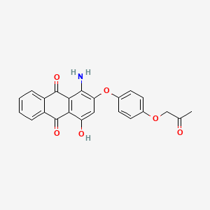 9,10-Anthracenedione, 1-amino-4-hydroxy-2-[4-(2-oxopropoxy)phenoxy]-