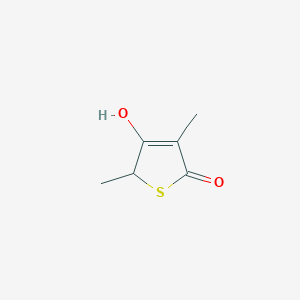 4-hydroxy-3,5-dimethyl-5H-thiophen-2-one