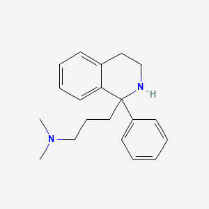 Isoquinoline, 1,2,3,4-tetrahydro-1-(3-dimethylaminopropyl)-1-phenyl-