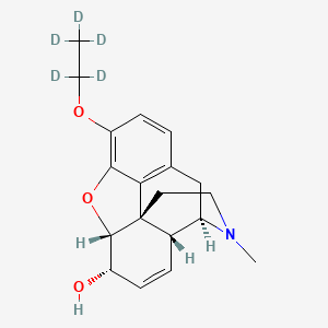 Ethylmorphine D5; 3-O-Ethylmorphine-(ethyl-D5)