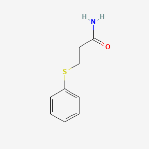 3-(Phenylthio)propionamide