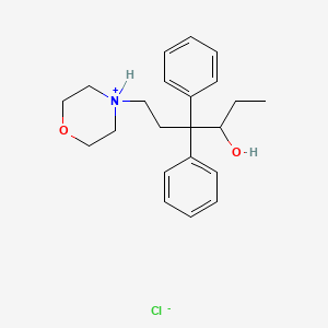 3-Hexanol, 4,4-diphenyl-6-morpholino-, hydrochloride