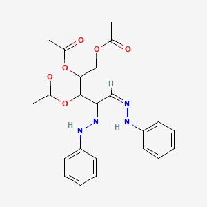 [(4Z,5Z)-2,3-diacetyloxy-4,5-bis(phenylhydrazinylidene)pentyl] acetate