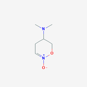 4H-1,2-Oxazin-5-amine,5,6-dihydro-N,N-dimethyl-,2-oxide(9CI)