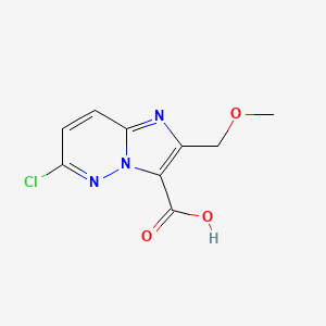 2-Methoxymethyl-5-chloro-imidazo[1,2-b]pyridazine 3-carboxylic acid