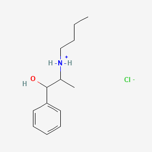 (+-)-alpha-(1-(n-Butylamino)ethyl)benzyl alcohol hydrochloride