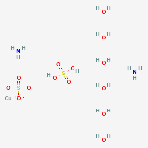 Copper;azane;sulfuric acid;sulfate;hexahydrate