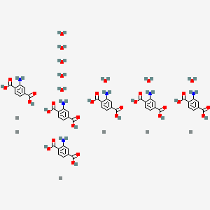 2-aminoterephthalic acid;zirconium;octahydrate