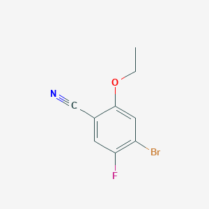 4-Bromo-2-ethoxy-5-fluorobenzonitrile
