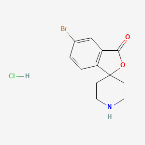 5-bromo-3H-spiro[isobenzofuran-1,4'-piperidin]-3-one hydrochloride