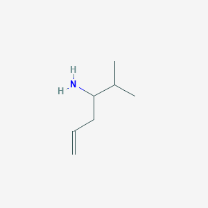 2-Methylhex-5-en-3-amine