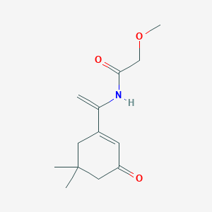 N-[1-(5,5-Dimethyl-3-oxocyclohex-1-enyl)vinyl]-2-methoxyacetamide