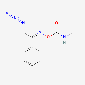 Acetophenone, 2-azido-, O-(methylcarbamoyl)oxime