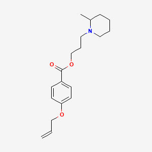 3-(2'-Methylpiperidino)propyl p-allyloxybenzoate