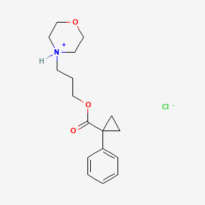 1-Phenylcyclopropanecarboxylic acid (3-morpholinopropyl) ester hydrochloride