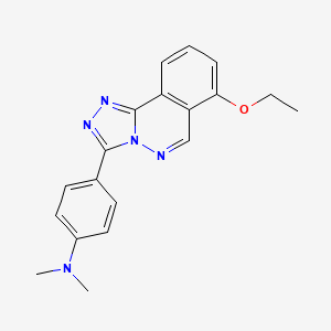 3-(4-(Dimethylamino)phenyl)-6-ethoxy-1,2,4-triazolo(3,4-a)phthalazine