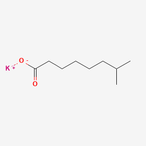 molecular formula C9H17KO2 B13781843 Potassium isononanoate CAS No. 84501-71-3