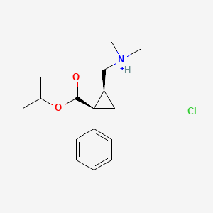 (Z)-Isopropyl 1-phenyl-2-((dimethylamino)methyl)cyclopropanecarboxylate hydrochloride