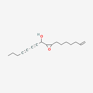 Oxiranemethanol, alpha-1,3-heptadiynyl-3-(6-heptenyl)-