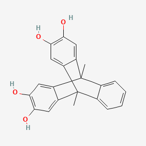 9,10-Dimethyl-9,10-dihydro-9,10-[1,2]benzenoanthracene-2,3,6,7-tetraol