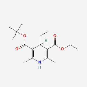 tert-Butyl ethyl 4-ethyl-1,4-dihydro-2,6-dimethylpyridine-3,5-dicarboxylate