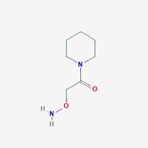 Piperidine, 1-[(aminooxy)acetyl]-