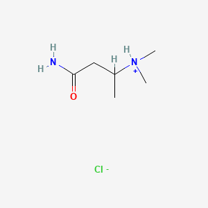 3-Dimethylaminobutyramide hydrochloride