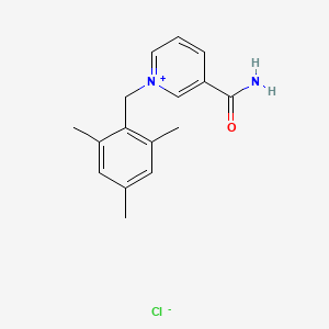 3-Carbamoyl-1-(2,4,6-trimethylbenzyl)pyridinium chloride