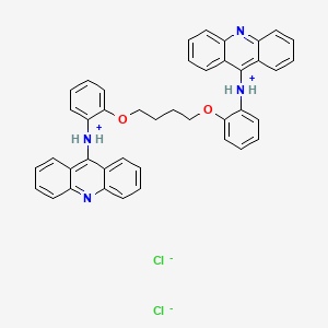 9,9'-Tetramethylenedioxybis(o-phenyleneimino)bisacridine dihydrochloride