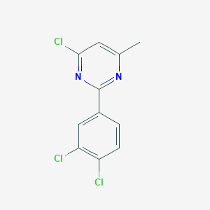 4-Chloro-2-(3,4-dichlorophenyl)-6-methylpyrimidine