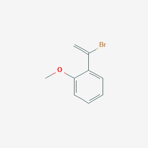 molecular formula C9H9BrO B1378229 1-(1-Bromovinyl)-2-methoxybenzene CAS No. 203176-35-6