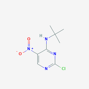 tert-Butyl-(2-chloro-5-nitro-pyrimidin-4-yl)-amine