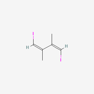 (1Z,3Z)-1,4-Diiodo-2,3-dimethyl-buta-1,3-diene