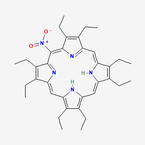 2,3,7,8,12,13,17,18-Octaethyl-5-nitroporphyrin