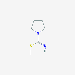 1-Pyrrolidinecarboximidothioicacid,methylester(9CI)